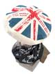 Berni Vinyl New Beret Union jack(ホワイト)