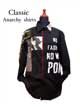 Berni Vinyl Classic Anarchy shirts(ブラック)