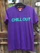 (XL)CHILL OUT-Tee(パープルXL)