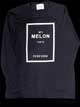 (XL)N°1 MELON L/S-Tee(ブラックXL)